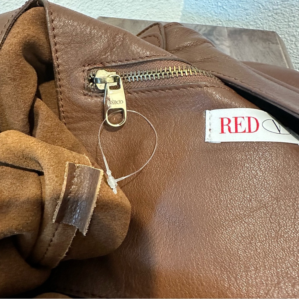 Red Valentino Hobo Bag with XLarge Bow Chocolate NEW!!! - Picture 9 of 12